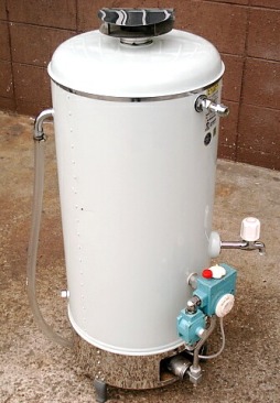 ガス貯蔵湯沸器